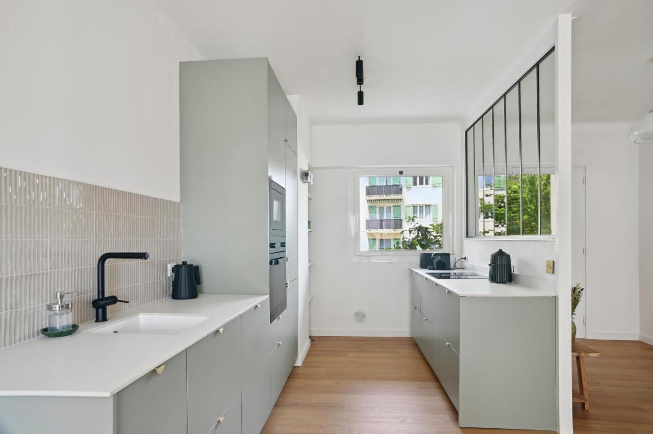 Designer Flat, Luxurious, Close From Palais, Terrasse, Private Garage, Air Conditoning Cannes Extérieur photo