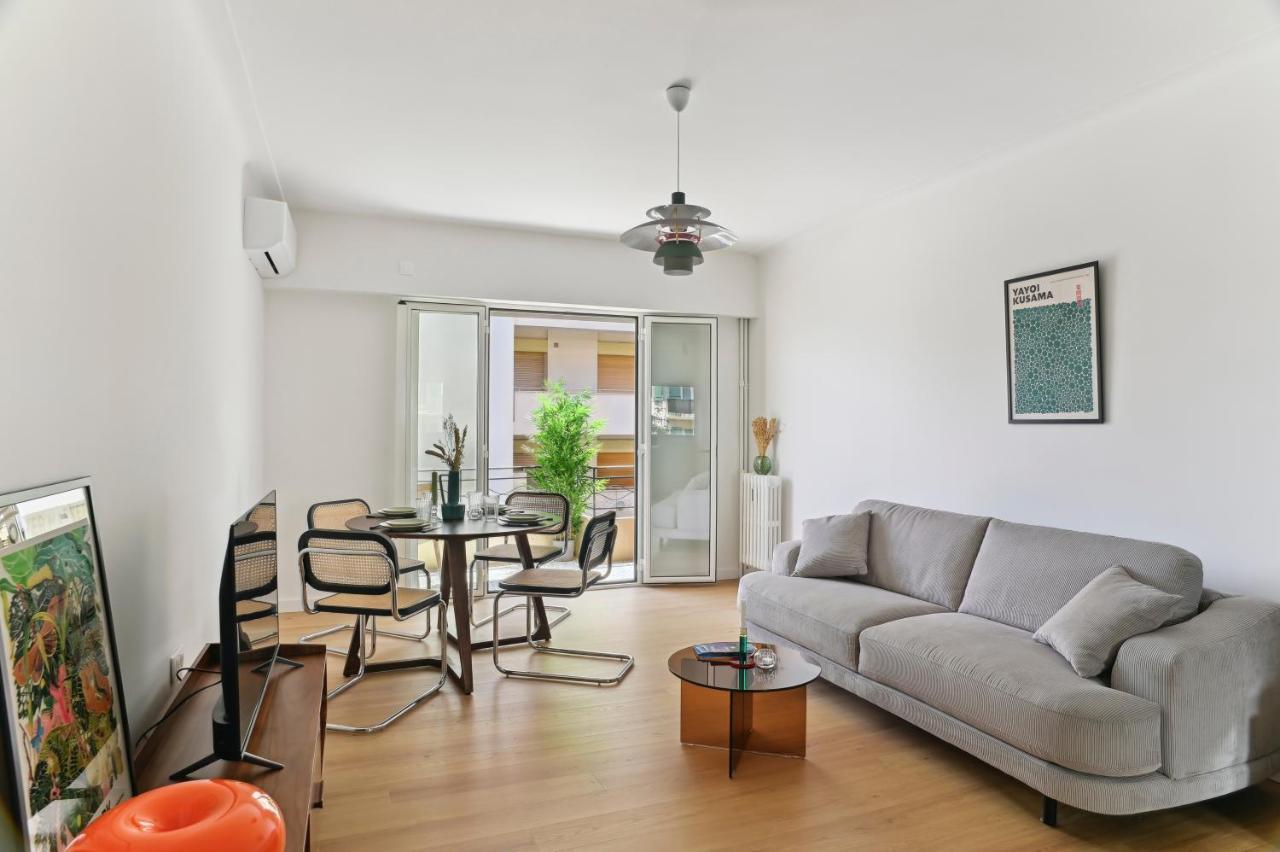 Designer Flat, Luxurious, Close From Palais, Terrasse, Private Garage, Air Conditoning Cannes Extérieur photo